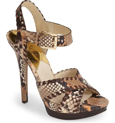 michael kors snake shoes|snake embossed leather shoes.